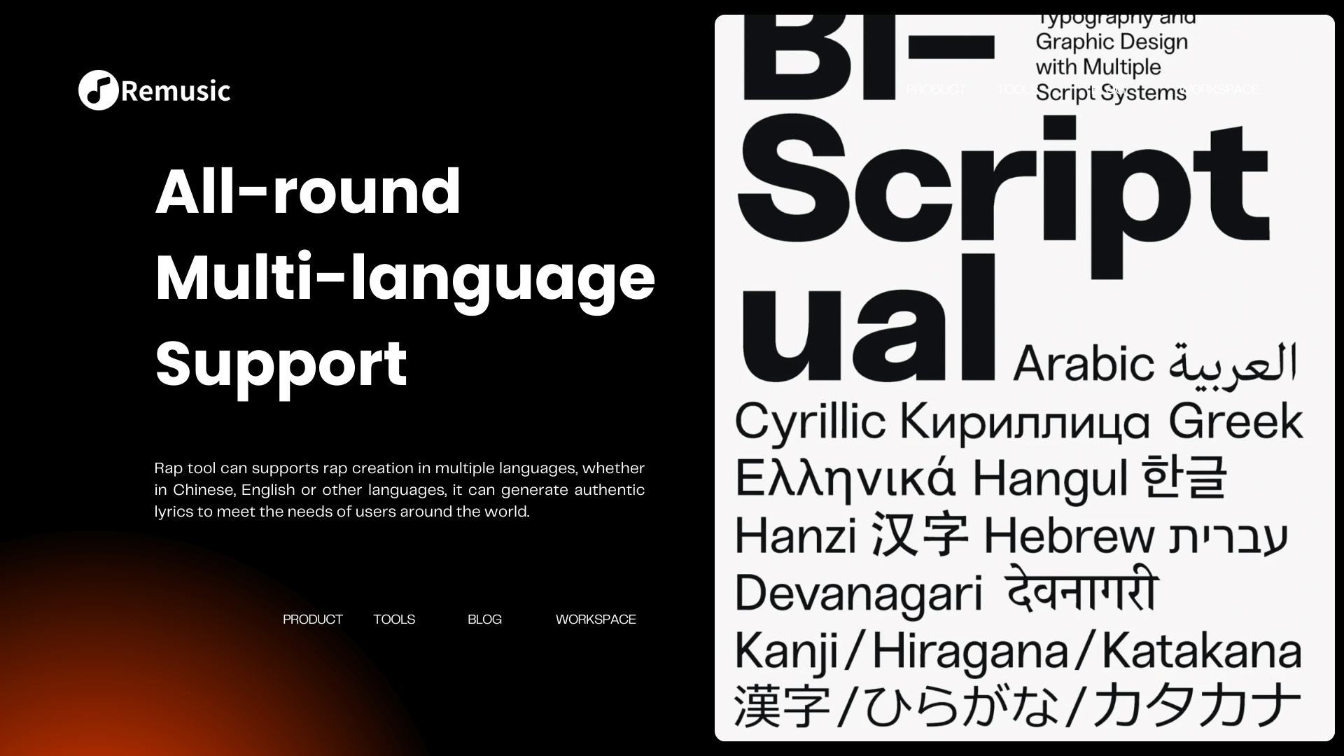All-round Multi-language Support