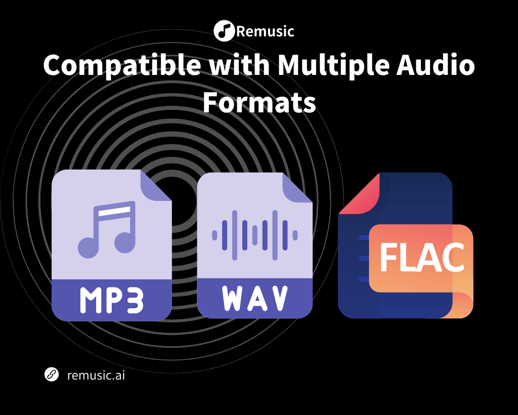 Compatible with Multiple Audio Formats