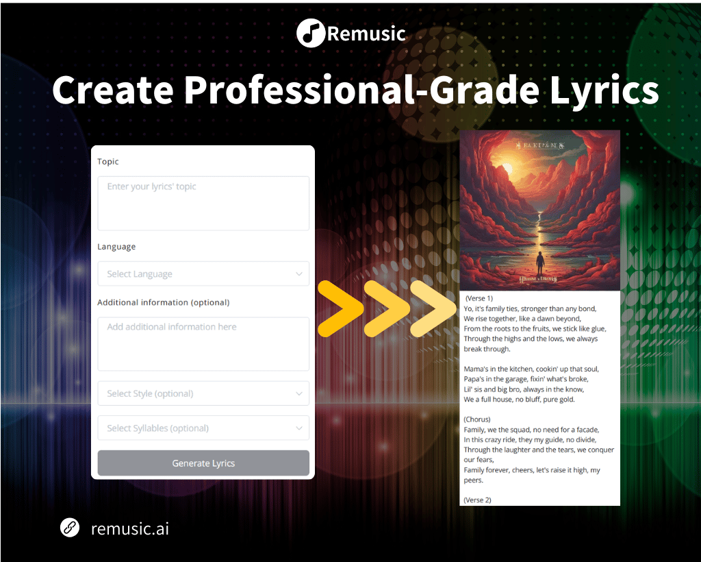 Create Professional-Grade Lyrics