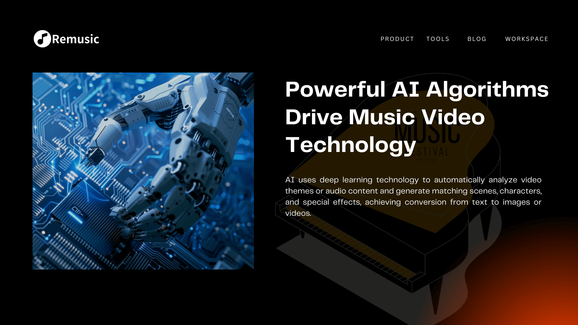 AI Music Video Maker - AI Music Video Generator-Remusic