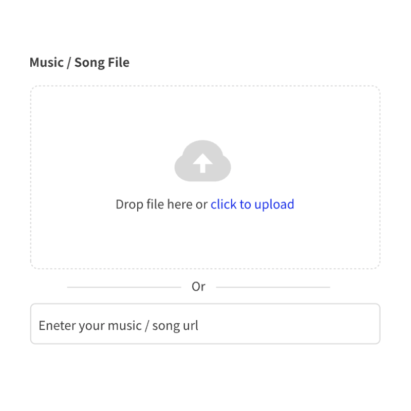 Step 1: Upload Music File
